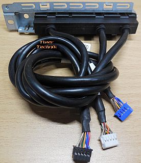 Dell Optiplex 960 Tower Y163D 4 port USB Audio Front Panel mit Kabel* pz509