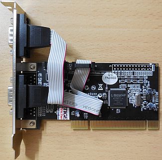 2 Port Dual Serial Karte PCI IP-N45-5120-00-00881 PI2009835X2A* sk48