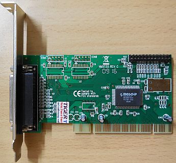 Parallel Controller Karte PCI FG-PIO9815-2P-01-IN21 NM9735 REV C* sk52