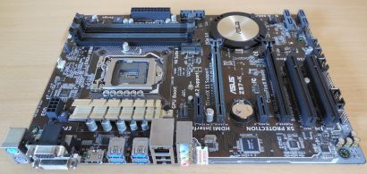 Asus Z97-K Rev 1.05 Mainboard in OVP Intel Z97 Sockel 1150 HDMI DDR3 USB3.0*m887