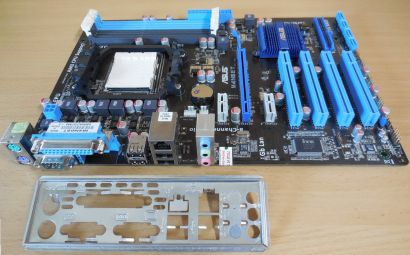 Asus M4N68T Rev 1.03G Mainboard NEU OVP Sockel AM3 PCIe DDR3 GbLAN SATA* m888
