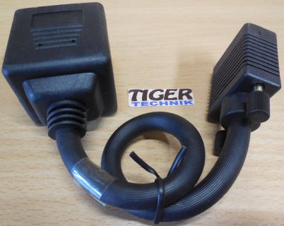 InLine 17316 VGA Adapter Kabel VGA Stecker auf 1x VGA Buchse + RGB Buchse* pz719