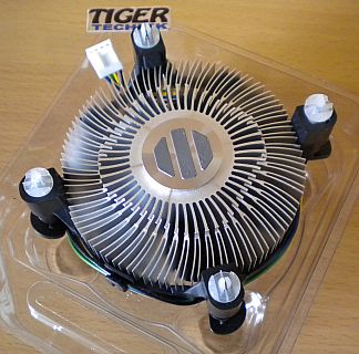 Intel E33681-001 Sockel 775 Prozessorkühler CPU Lüfter Aluminium NEU* ck322