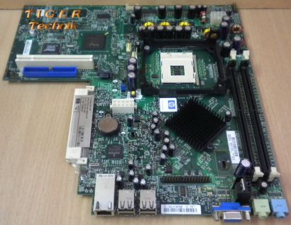 HP D530 USDT Mainboard + Frontpanel + Switch SP: 332935-001 AS: 301682-002 *m85