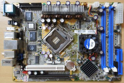 Shuttle XPC SB83G5 Mainboard FB83 (S5026) V3.1 +Blende Sockel 775 DDR SATA* m905