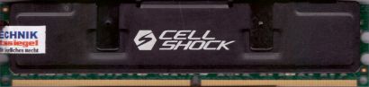 Cell Shock CS2221042 2GB Kit 2x1GB PC2-6400 DDR2 800MHz Arbeitsspeicher RAM*r667
