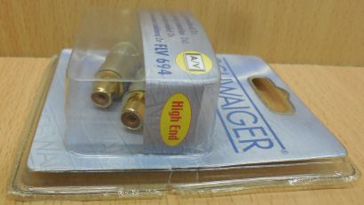 Schwaiger FLV 694 2x AV Cinch Kupplung (Lötanschluss) vergoldete Kontakte* so808