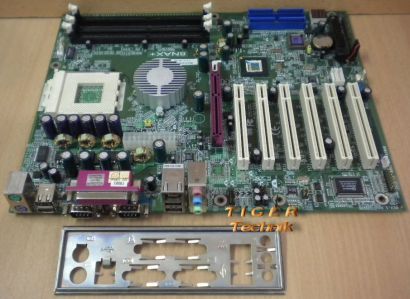 Enmic 8NAX+ Mainboard mit Blende * Sockel 462 Motherboard * m88