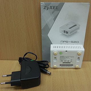 Zyxel NPS-520 MFP Print Server + Netzteil Quick Start Guide USB2.0 LAN* dr07