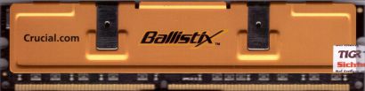 Crucial Ballistix 1GB Kit 2x 512MB BL6464Z402 16TG PC-3200 DDR1 400MHz RAM* r687