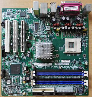 HP Compaq DX 2000 MT Mainboard +Blende 351067-001 350286-005 NR146 ver E01* m912
