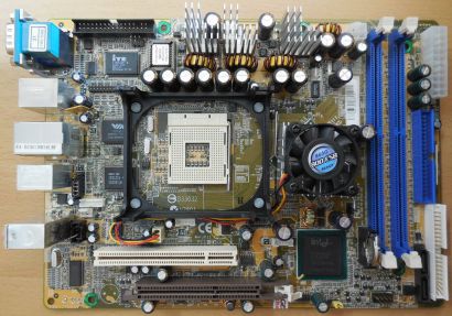 Shuttle XPC SB61G2 SB61G2V3 FB61 FB65 V3.5 Mainboard Blende Sockel 478 SATA*m913