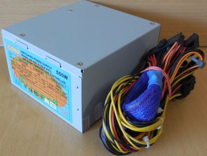 COBA VP-550-S120(P/PFC) 550 Watt Retro ATX PC Computer Netzteil PCIe SATA*nt1491