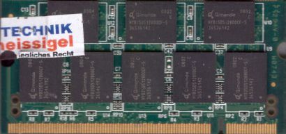 Kingston KFJ-FPC101 1G PC-2700 1GB DDR1 333MHz SODIMM 9905195-052 A00LF RAM*lr98