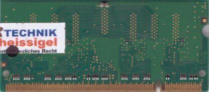 Hynix HYMP532S64P6-E3 AA PC2-3200 256MB DDR2 400MHz SODIMM RAM* lr107