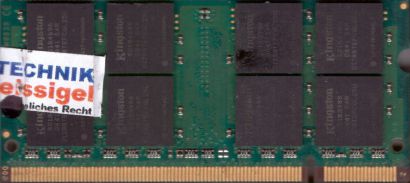 Kingston KVR667D2S5 2G PC2-5300 2GB DDR2 667MHz SODIMM 99U5295-011 A00LF* lr109