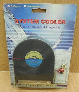 Spire System Cooler PCI Slot Entlüftungs Ventilator PC Kühler Fan Gebläse* gl110