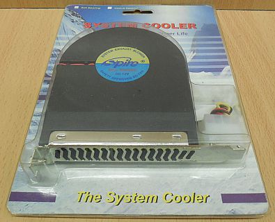 Spire System Cooler PCI Slot Entlüftungs Ventilator PC Kühler Fan Gebläse* gl110