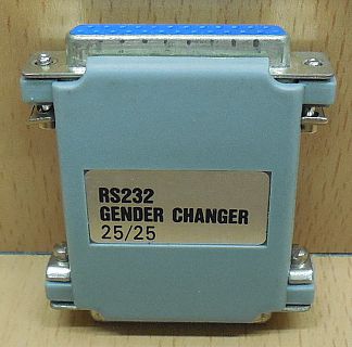 RS232 Gender Changer seriell SUB D 25 pol weiblich auf 25 pol weiblich* pz757