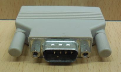 Seriell Adapter SUB D 25 pol weiblich Buchse 9 pol männlich nur 5 belegt* pz761