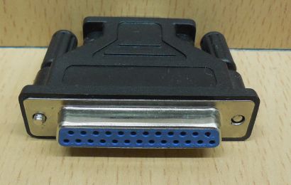 Seriell Adapter SUB D 25 pol weiblich Buchse 9 pol männlich Stecker serial*pz763
