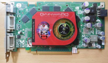 Gainward Nvidia GeForce 7900 GT 256 MB 256 Bit GDDR3 PCI-E TV-OUT Dual DVI* g386