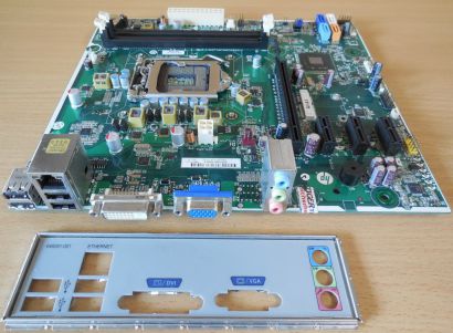 HP Pro 3400MT Cupertino2 H61 Mainboard +Blende 657002 001 Rev0H Sockel 1155*m920