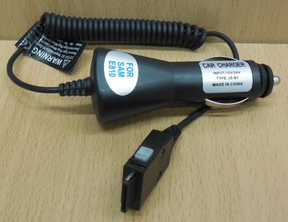 Auto Ladekabel KFZ Charger für Samsung E810 D720 E620 E720 P730 S341i i300*ant02