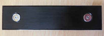 Shuttle XPC Aluminium Floppy Blende SB62G2 SB65G2 SB61G2 SN41G2 Schwarz* pz575