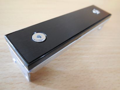 Shuttle XPC Aluminium Floppy Blende SB62G2 SB65G2 SB61G2 SN41G2 Schwarz* pz575