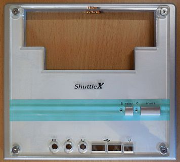Shuttle XPC Acryl Front Weiß Frontblende für SK43G SK83G SN45G SN45G V2* pz576