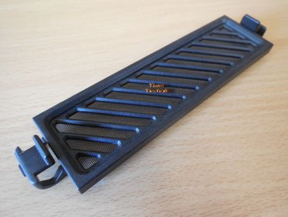 Antec P183 ATX PC Gehäuseblende Laufwerkplatz Abdeckung Schwarz mit Gitter*pz580