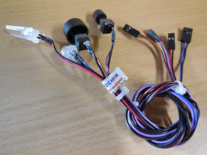 Antec P183 ATX PC Gehäuse Power Schalter Reset Power HDD LED* pz584