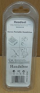 Headset für Sony Ericsson K800 K750 K810 W580 W880 W910 Fastport HPM-70* so828