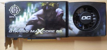 BFGRGTX260MC8960CDE GeForce GTX 260 896MB 448Bit GDDR3 SLI PCIe2.0 2x DVI-I*g406