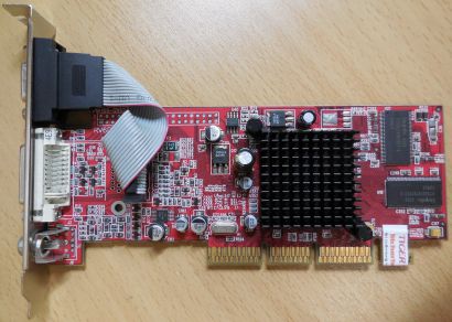 Club 3D CGA-7064DTVD Tul Radeon 7000 AGP 64MB 64Bit VGA DVI Composite Out* g408