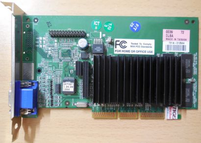 ELSA GEM32T GLadiac MX GeForce2 MX AGP 32MB 128Bit VGA Retro Grafikkarte*g411