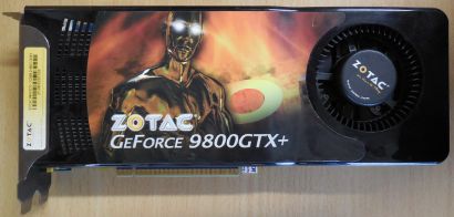 Zotac GeForce 9800 GTX+ 512MB 256Bit GDDR3 PCIe 2.0 HDCP SLI 2xDVI S-Video* g414