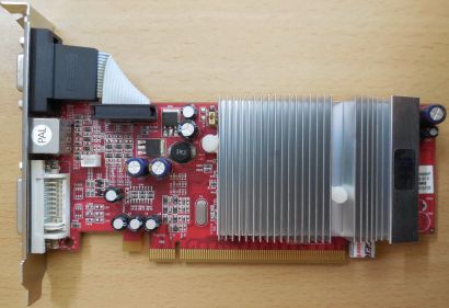 HIS Radeon X550 128MB DDR 64Bit PCIe 16x DVI-I TV-Out VGA Grafikkarte* g417