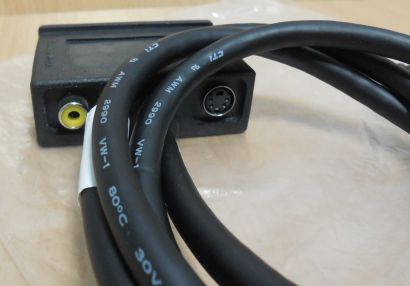 nVidia 5522A001-001-LF Rev E Vivo Adapter RGB S VHS Video Composite Kabel* pz793