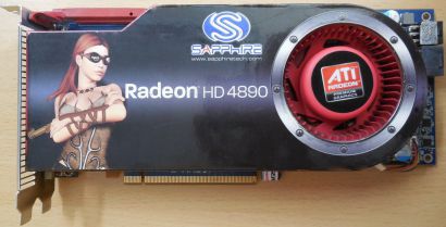 Sapphire Radeon HD4890 PCIe 1GB DDR5 256Bit CrossFireX HDCP Dual DVI TV-Out*g420