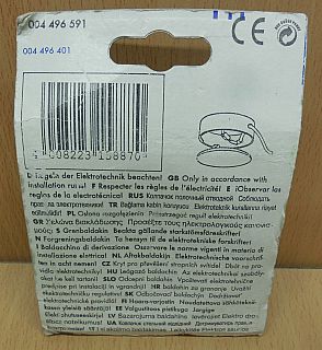 Kopp Abzweig Baldachin messing brass 3418.0008.8* so847