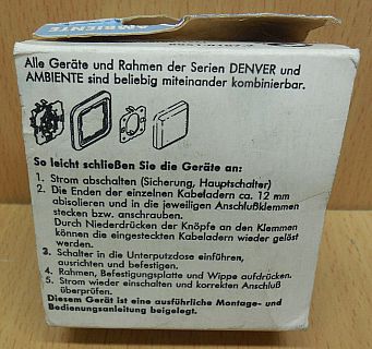 Kopp Ambiente creme weiß Elektronischer Dimmer 8051.0107.2 40 400W 230V* so852