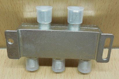 Schwaiger VTF 7824 SAT Verteiler 4 fach 1x In 4x Out Frequenzen 5-1000MHz* so864