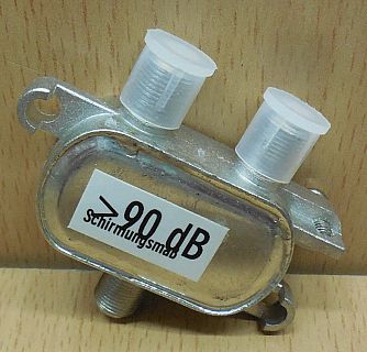 Vivanco SAT Einspeiseweiche zum Zusammenschalten von SAT und terrestrisch* so862