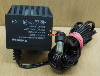 Salcomp C39280-Z4-C494 SNG 29-a AC Adapter 9.3V 210mA Netzteil Gigaset* nt892