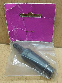 e+m WK 1 Würfel Kupplung zum Löten 5 polig schwarz DIN 41524* so871