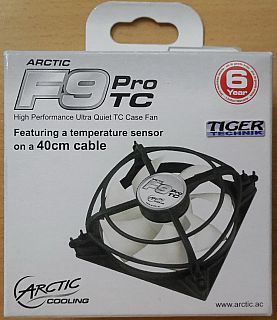 ARCTIC F9 PRO TC High Performance Lüfter Ultra Leise 92mm 0.4dB 40cm Kabel*GL117