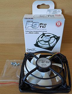 ARCTIC F9 PRO TC High Performance Lüfter Ultra Leise 92mm 0.4dB 40cm Kabel*GL117