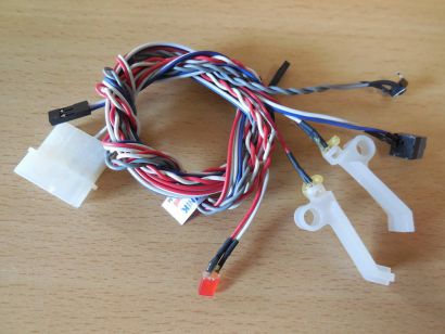 Sharkoon Gehäuse VG4-W ATX Schwarz Rot Power+Resetschalter Power+HDD LEDs*pz606